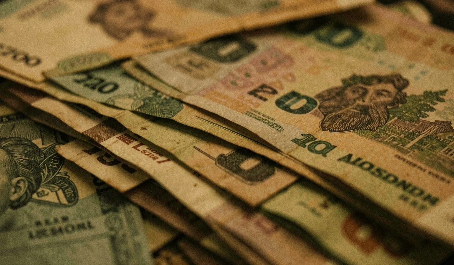 Textura de divisas internacionales